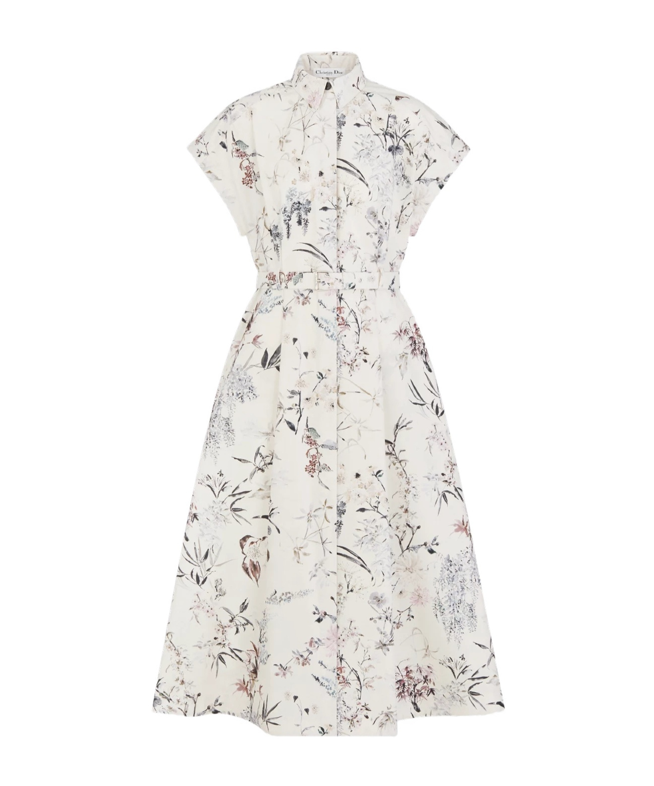 Dior Midi Belted Dress