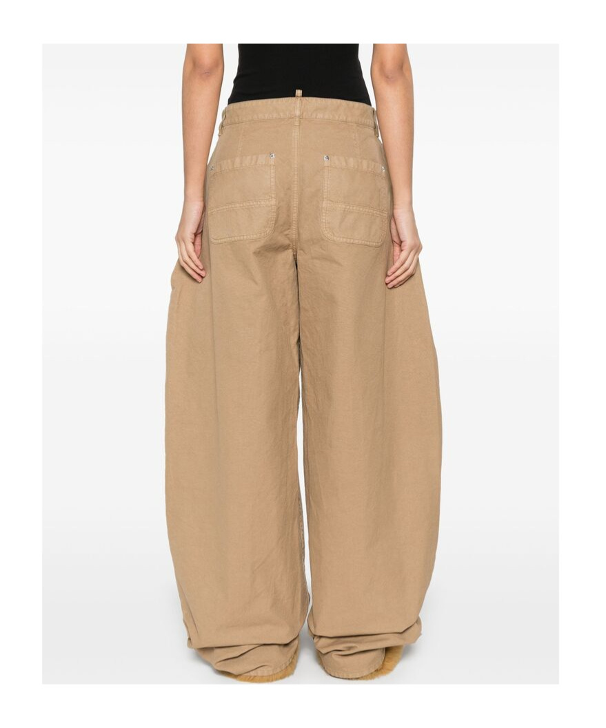 Dsquared2 Belt-loop Casual Pants In Nude
