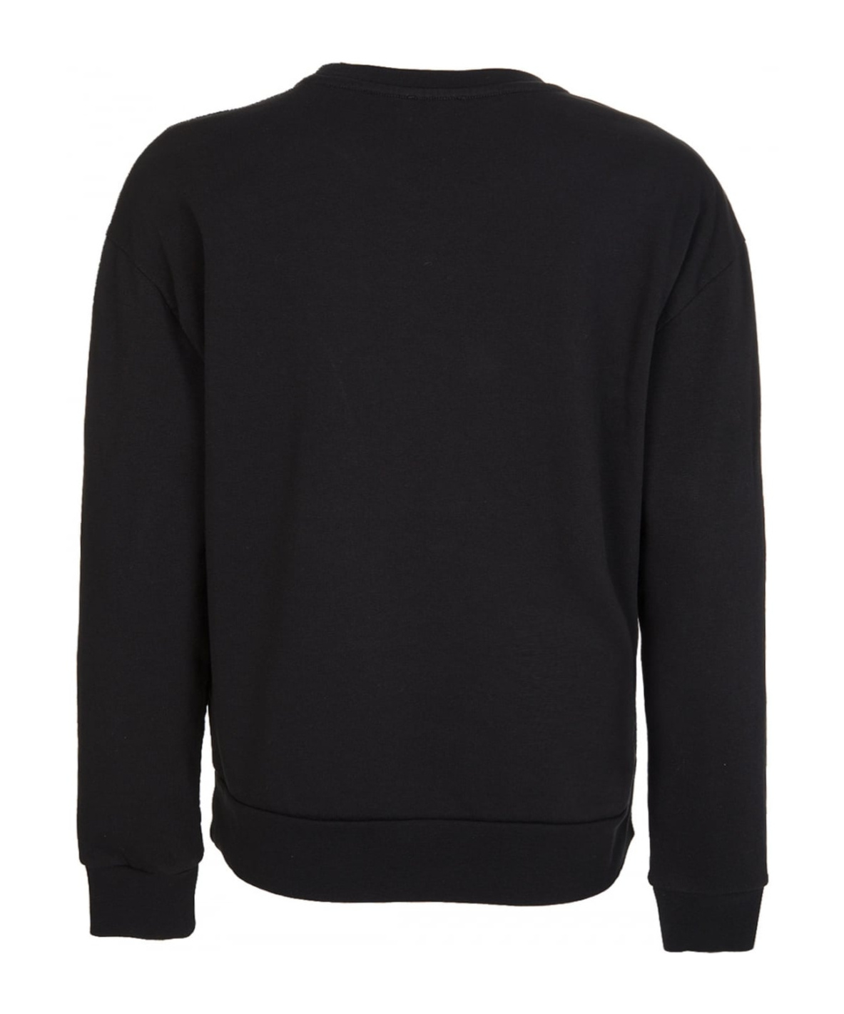 Giorgio Armani Long Sleeve Sweater In Black