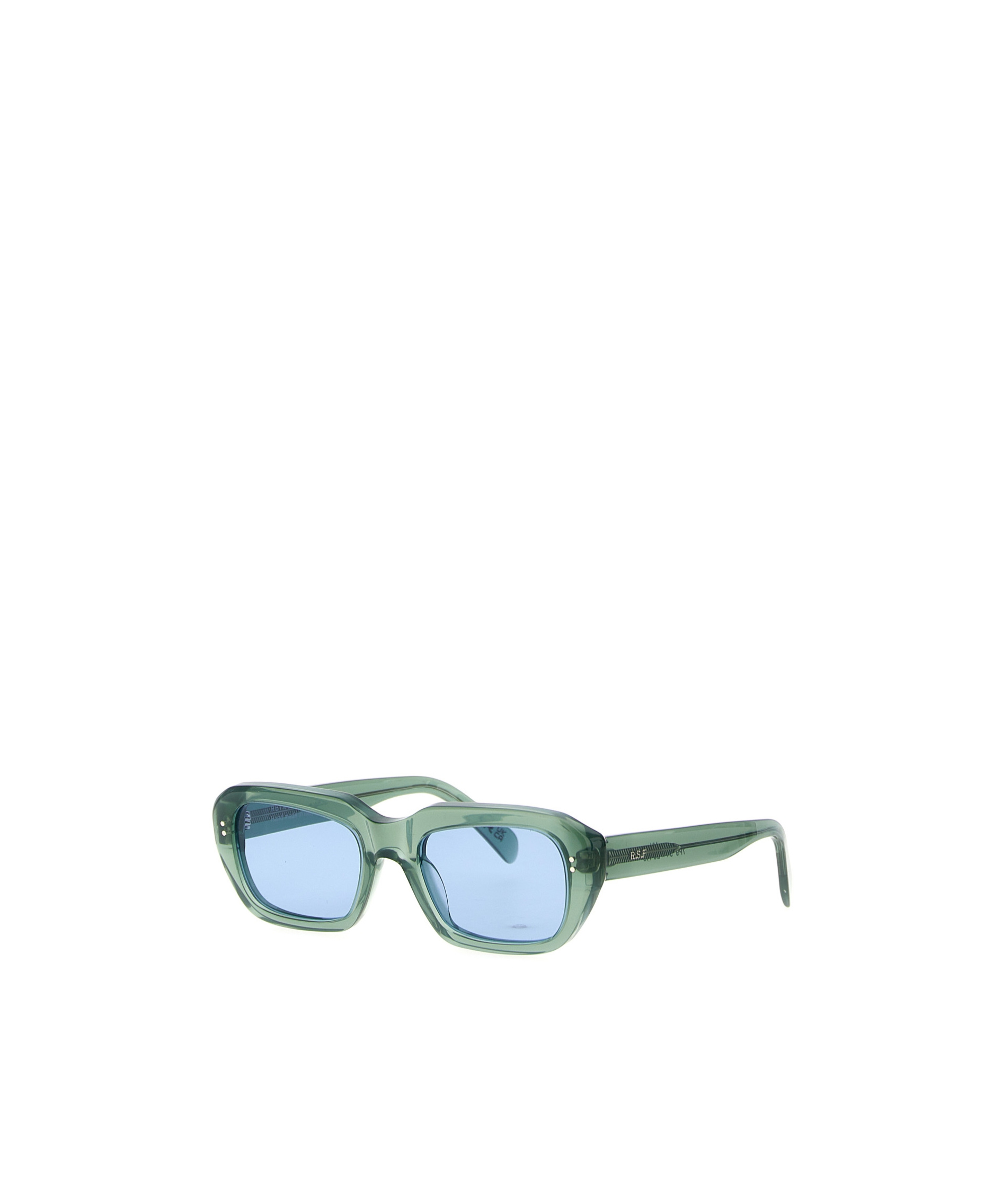 Retrosuperfuture Miles Rectangle Frame Sunglasses In Green