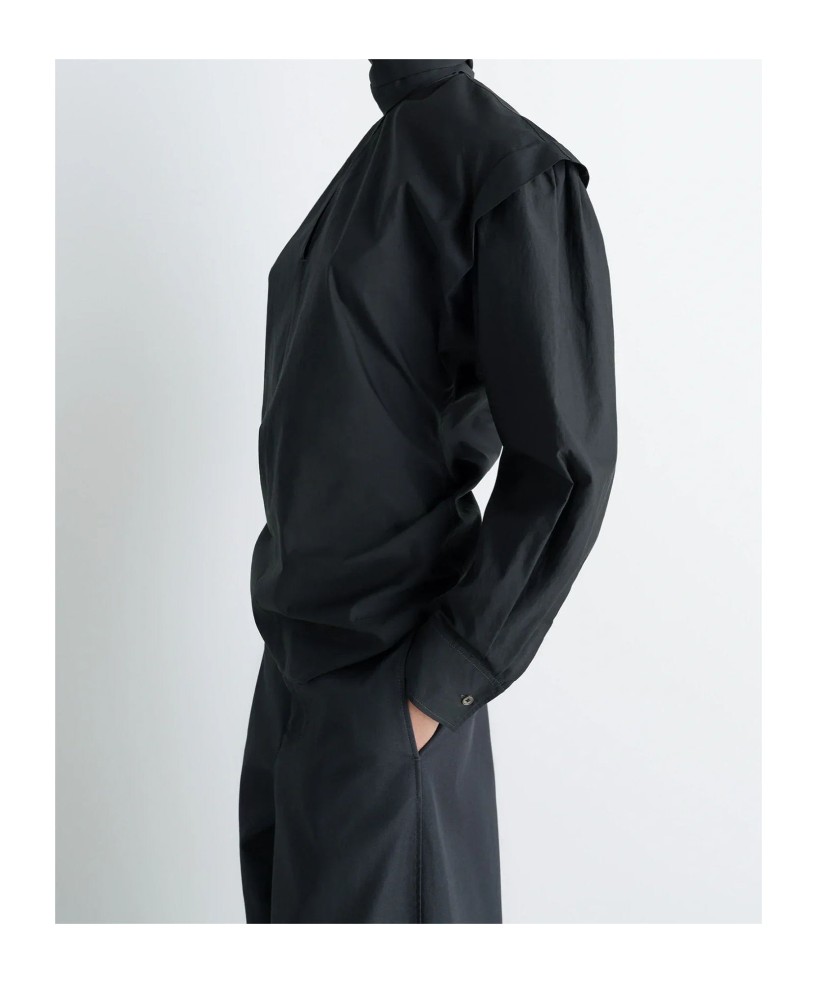 Lemaire Ascot Blouse In Black