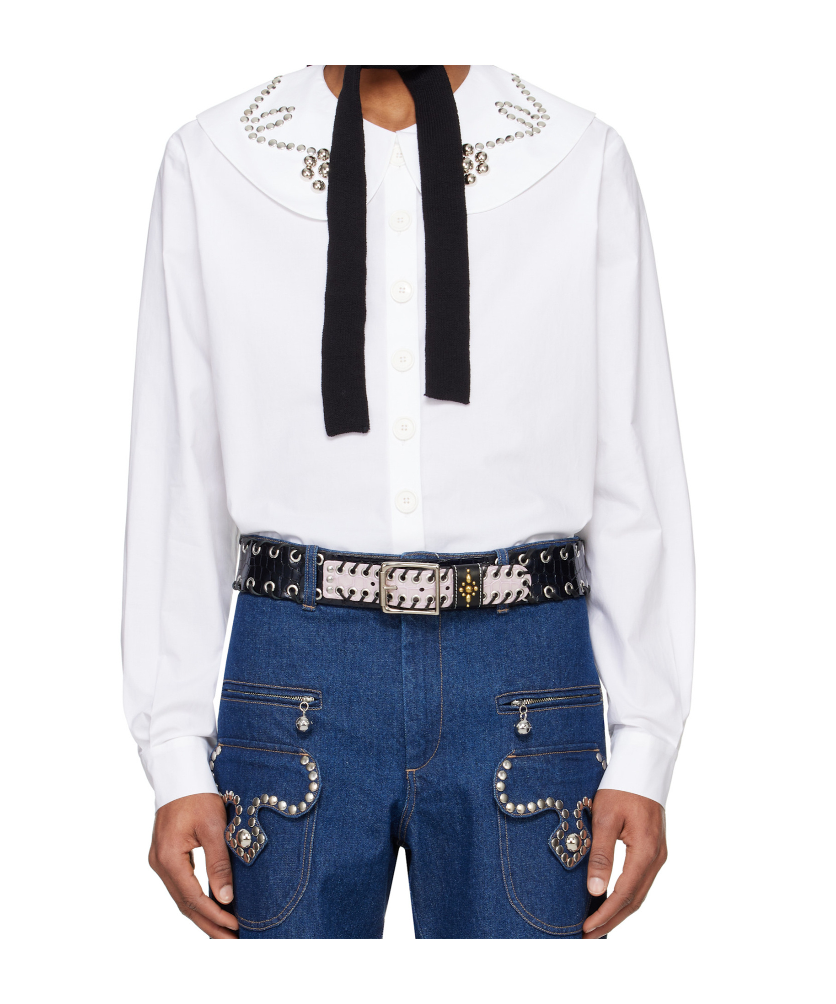 Chopova Lowena Studdy Shirt In White