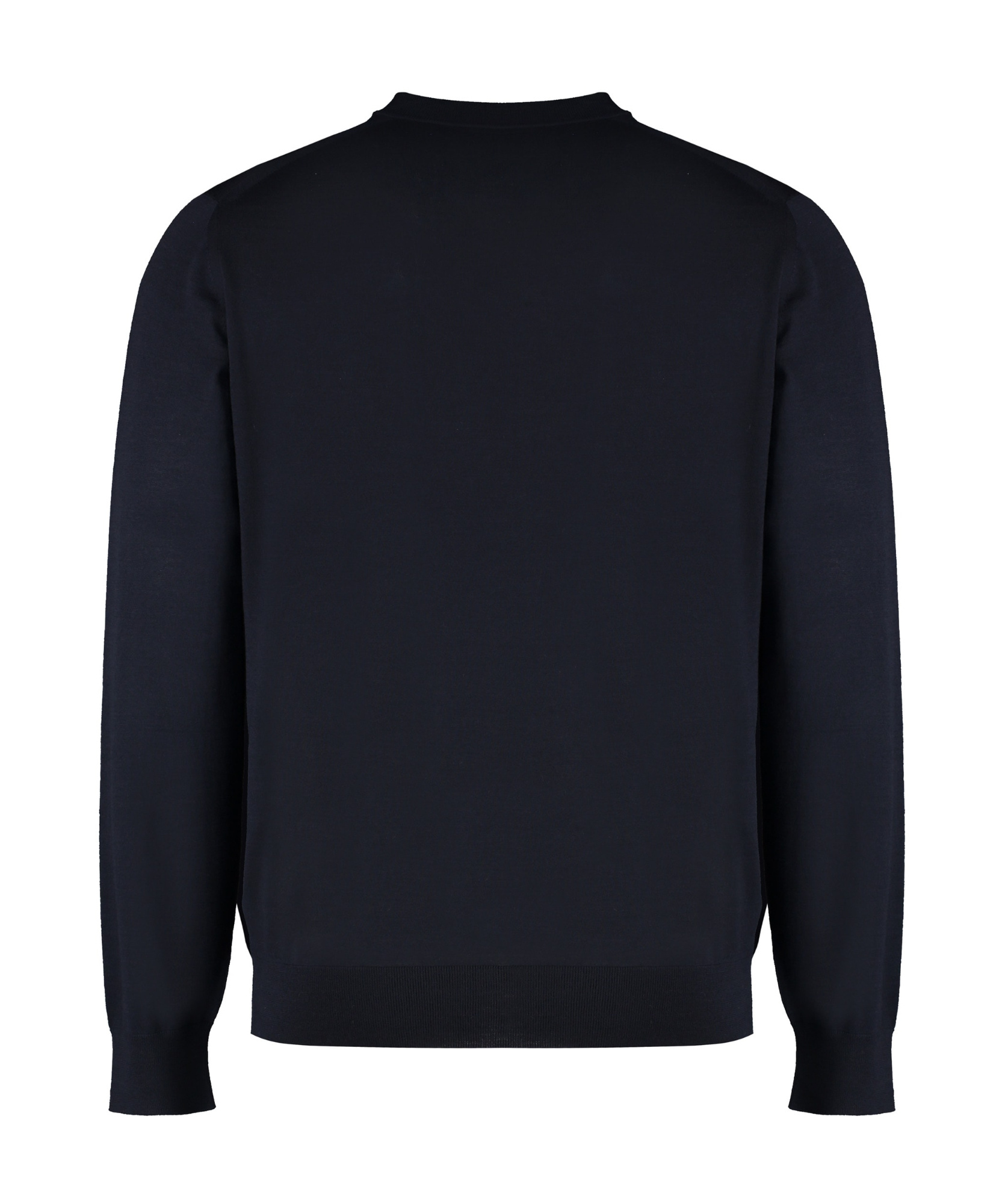 Prada Long-sleeved Sweater In Blue