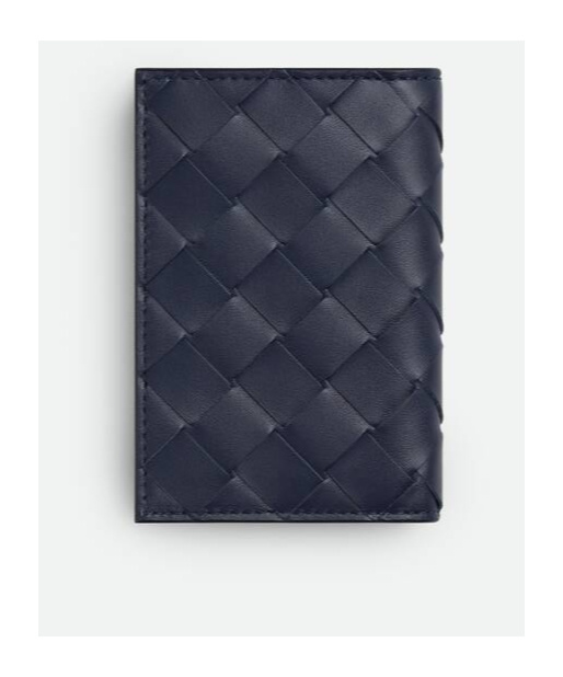 Bottega Veneta Leather Intrecciato Card Holder