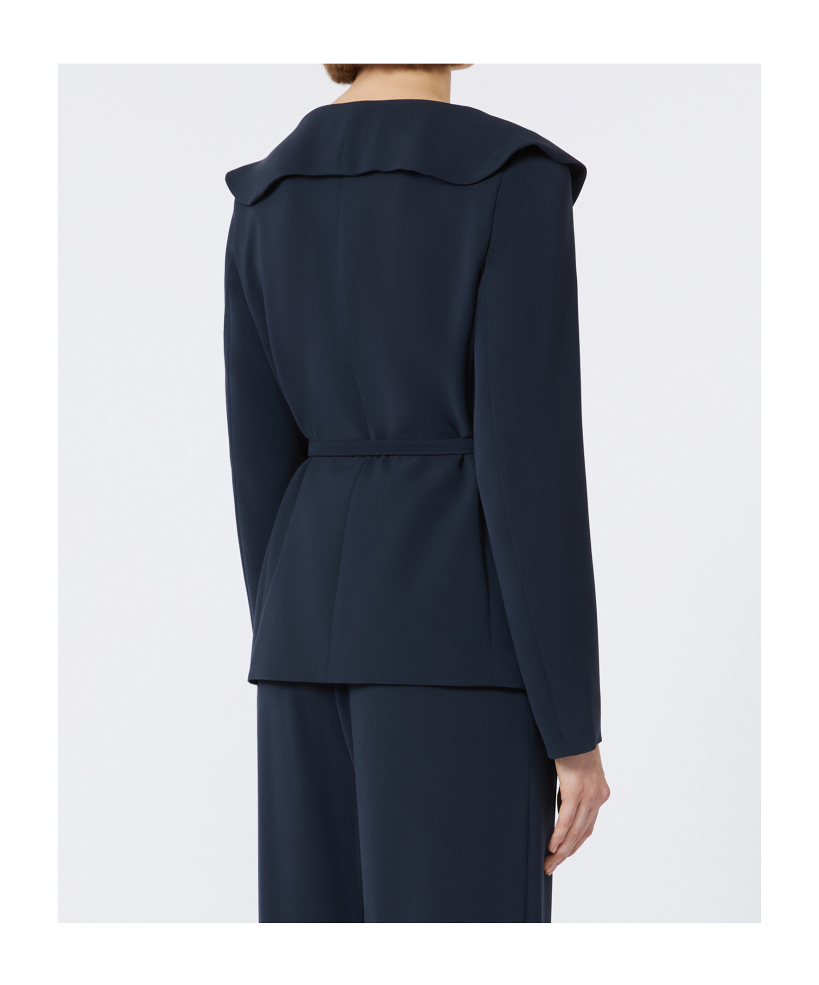 Max Mara Cady Jacket With Ruffle