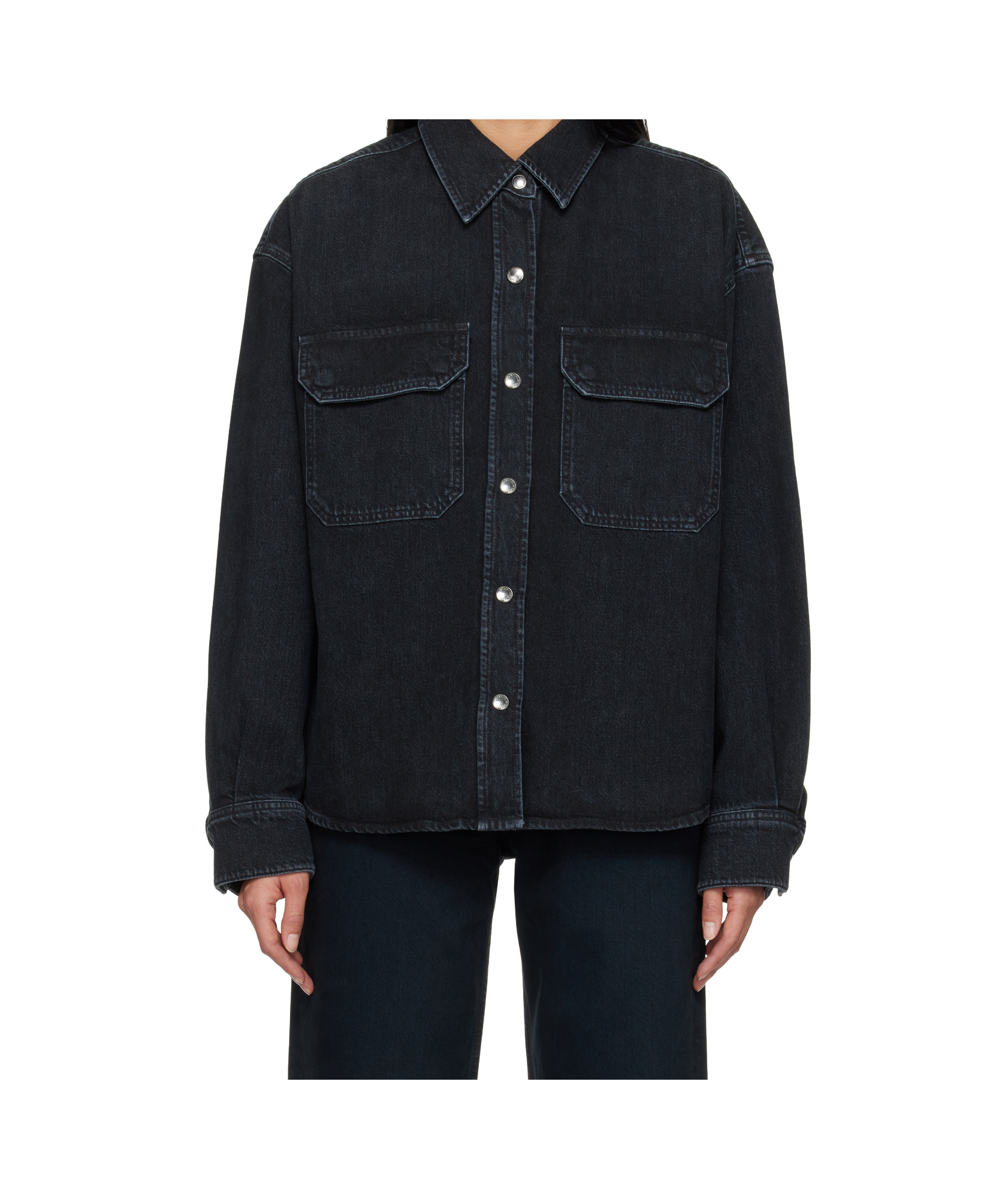 Agolde Long Sleeve Denim Shirt