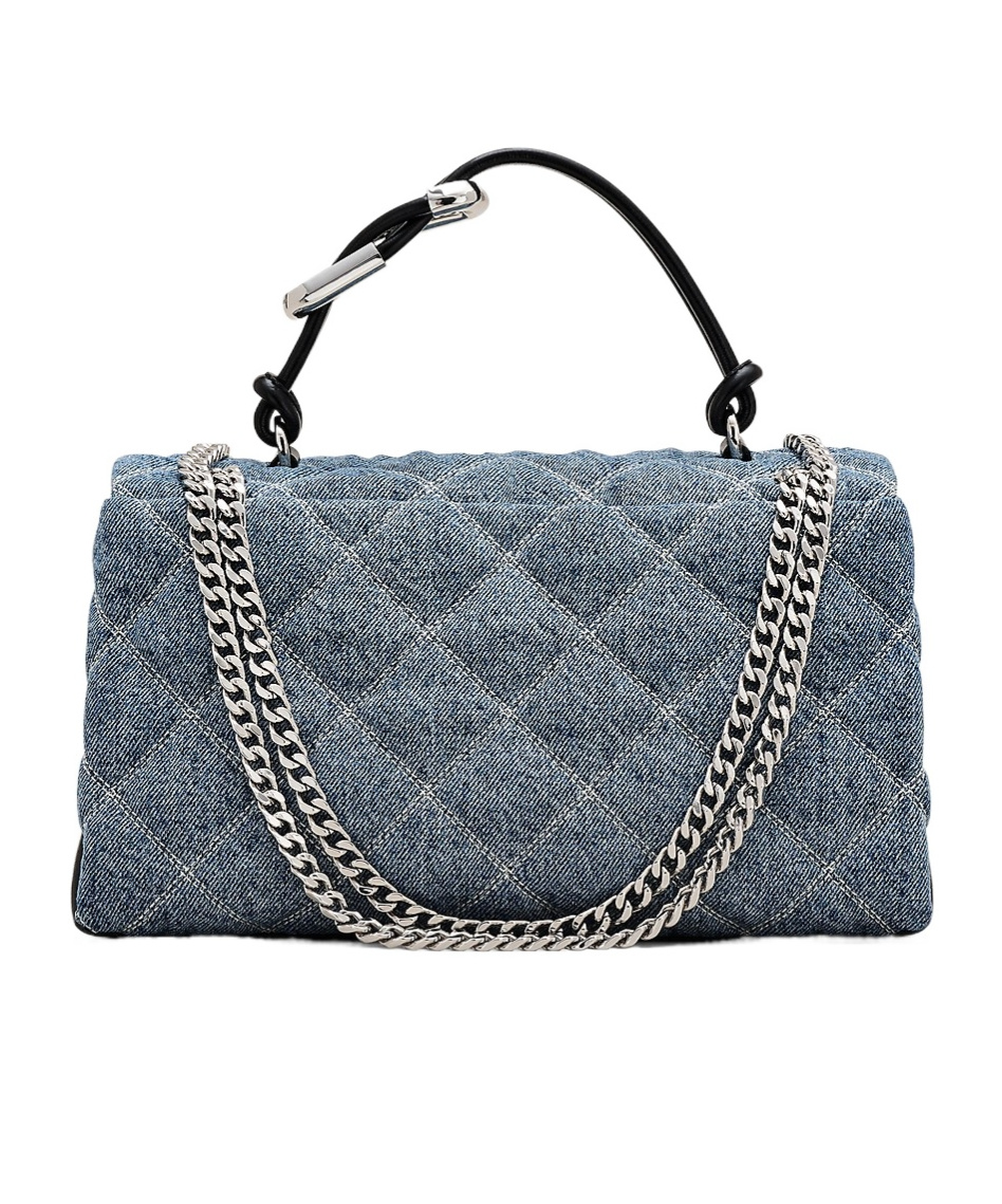 Marc Jacobs The Quilted Denim Shoulder Bag