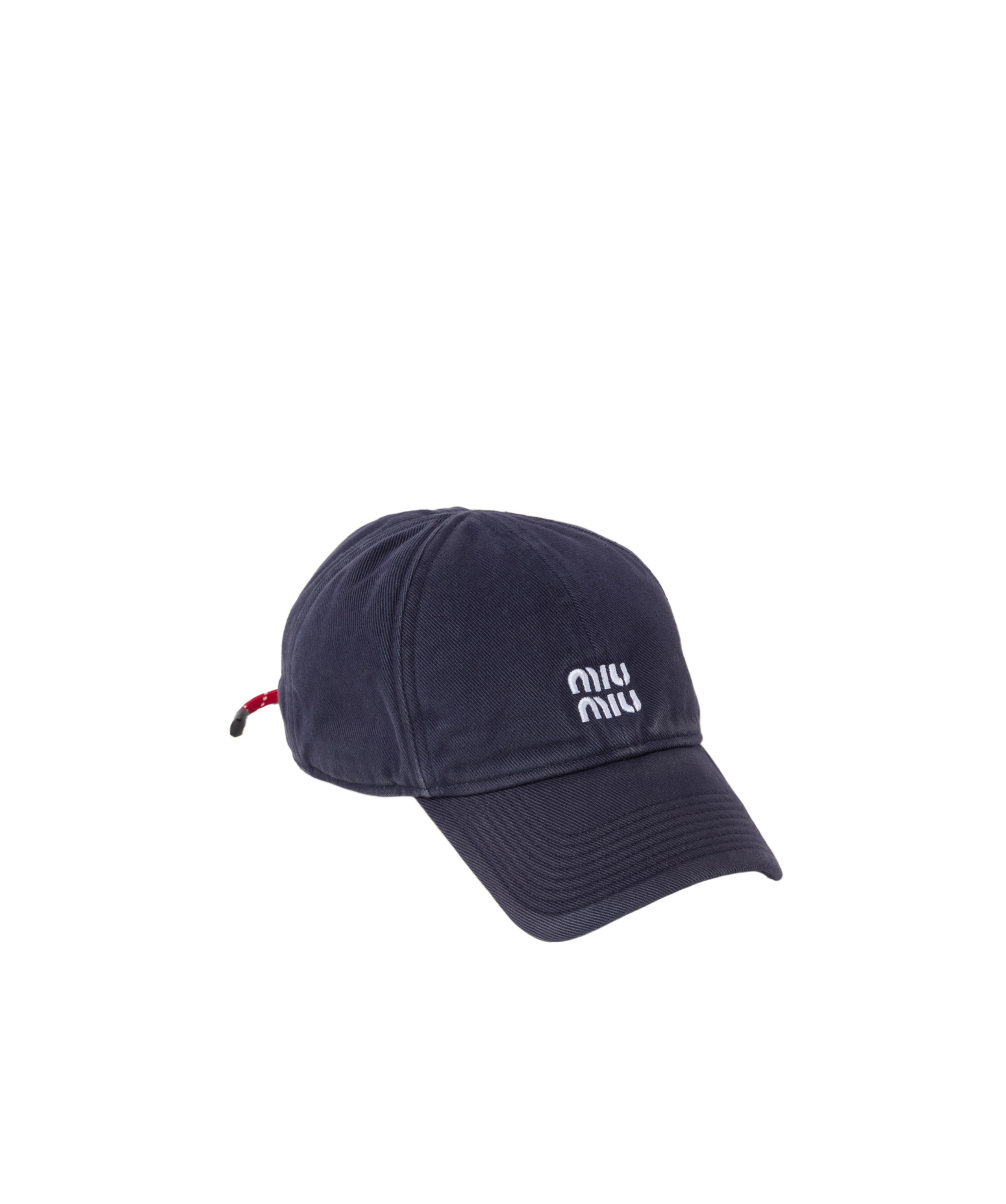 Miu Miu Denim Baseball Cap