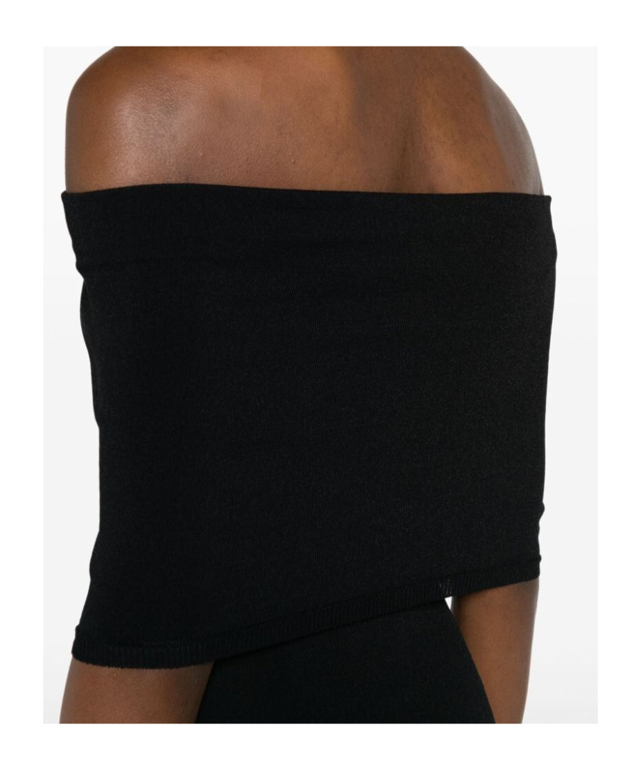 Shop Wardrobe.nyc Off-the-shoulder Mini Dress