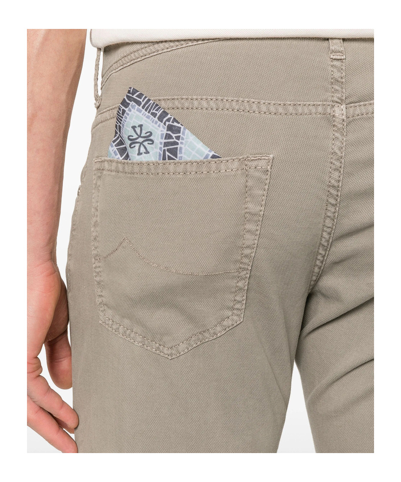 Jacob Cohen Jeans With Belt Loops In Nude