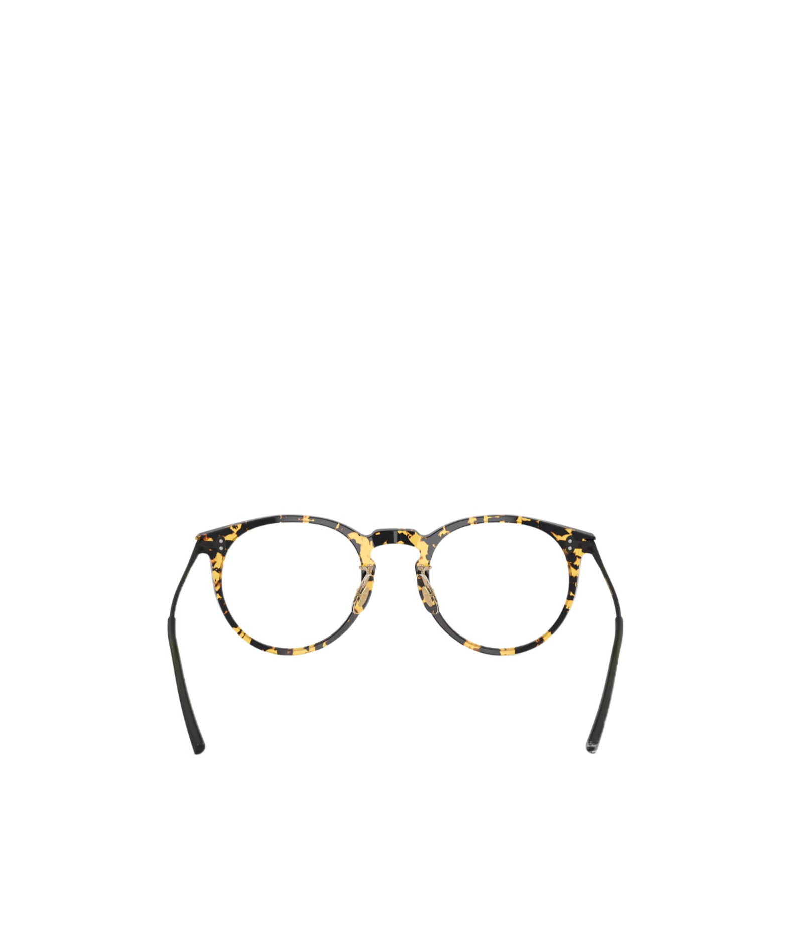 Oliver Peoples Tortoiseshell Round-frame Glasses In Brown