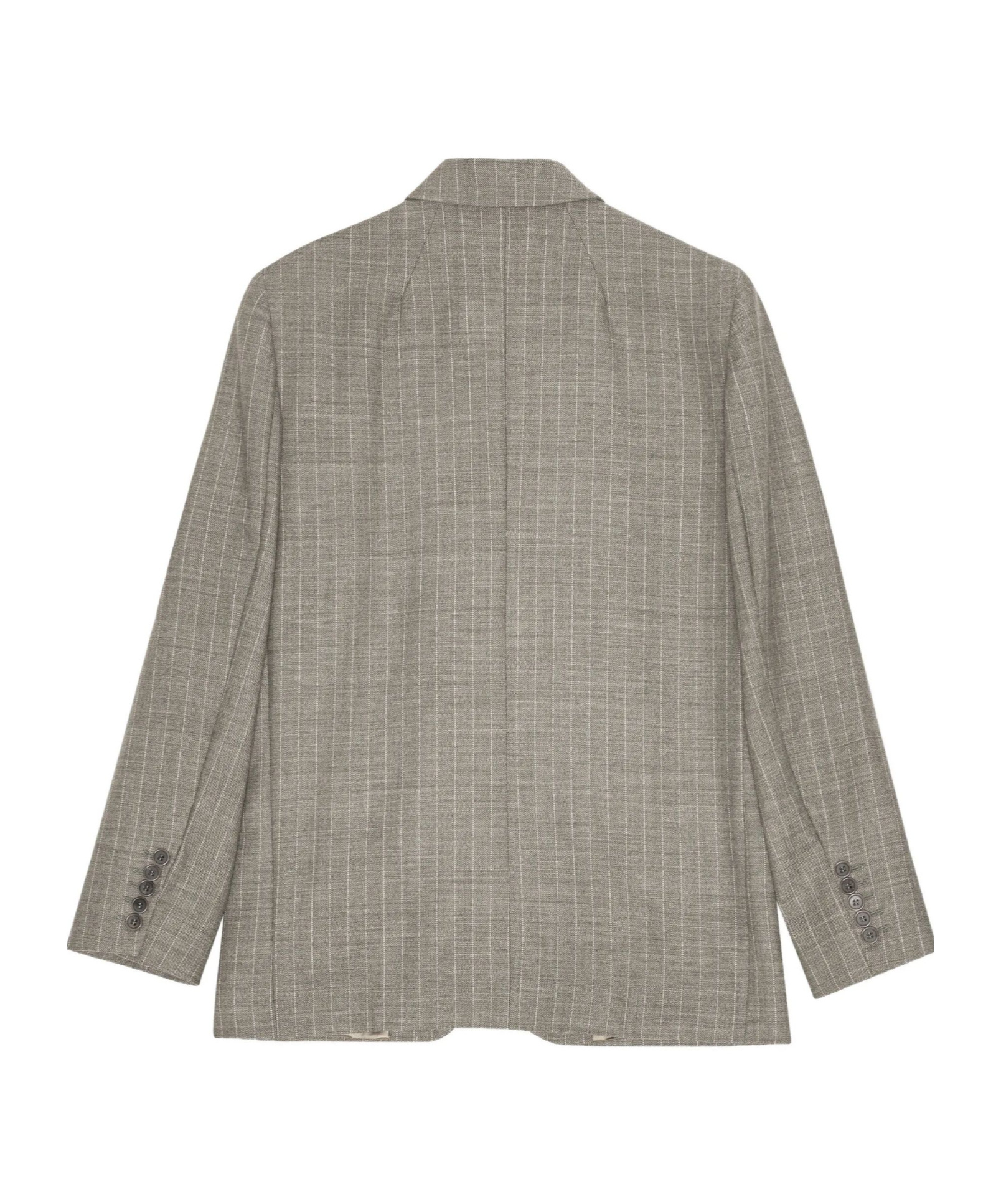 Remain Birger Christensen Single-breasted Long-sleeved Blazer In Gray