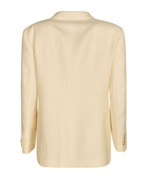 Blazé Milano Classic Two Buttons Blazer In Nude