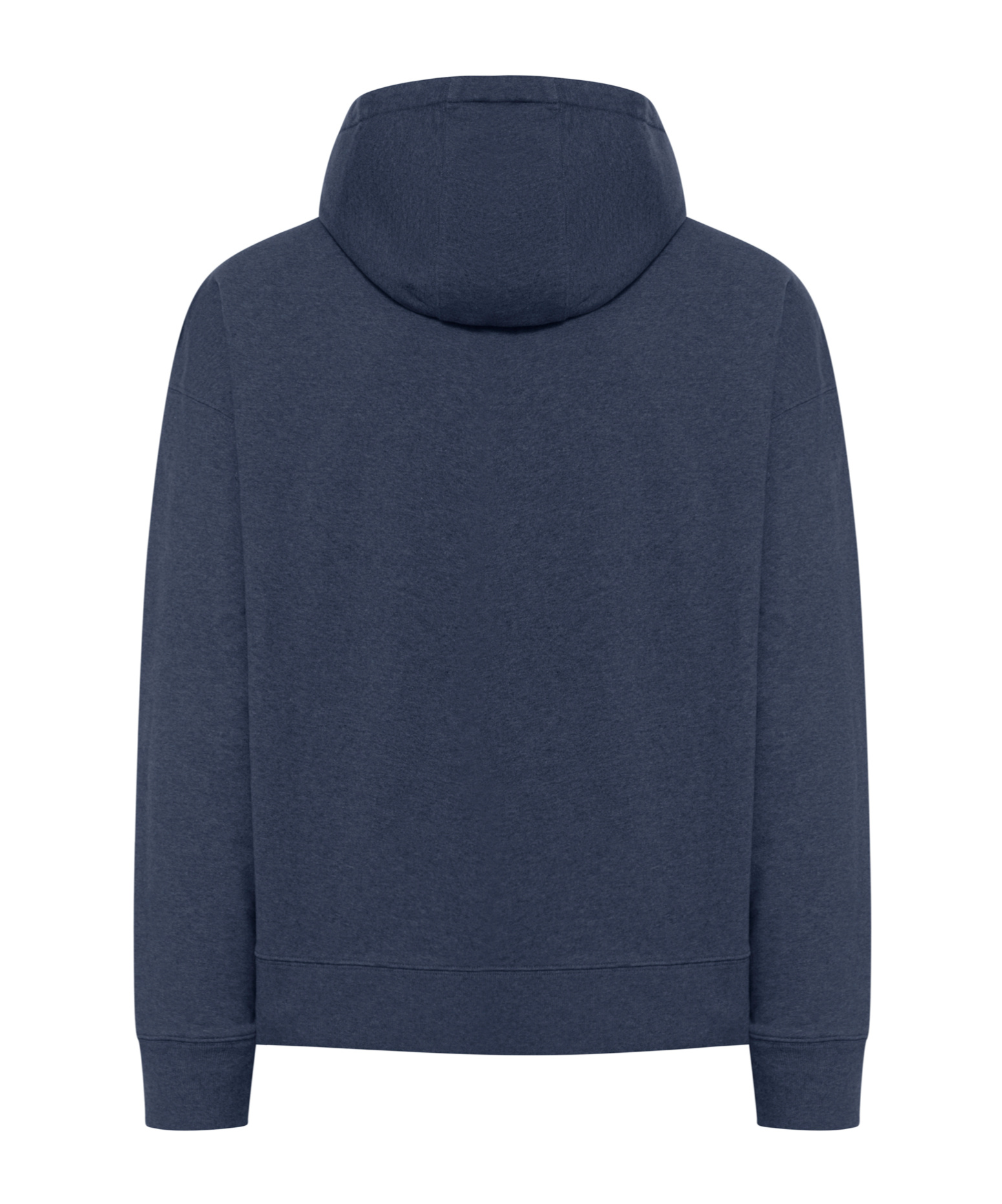 Maison Kitsuné Bold Fox Head Patch Oversize Hoodie In Blue