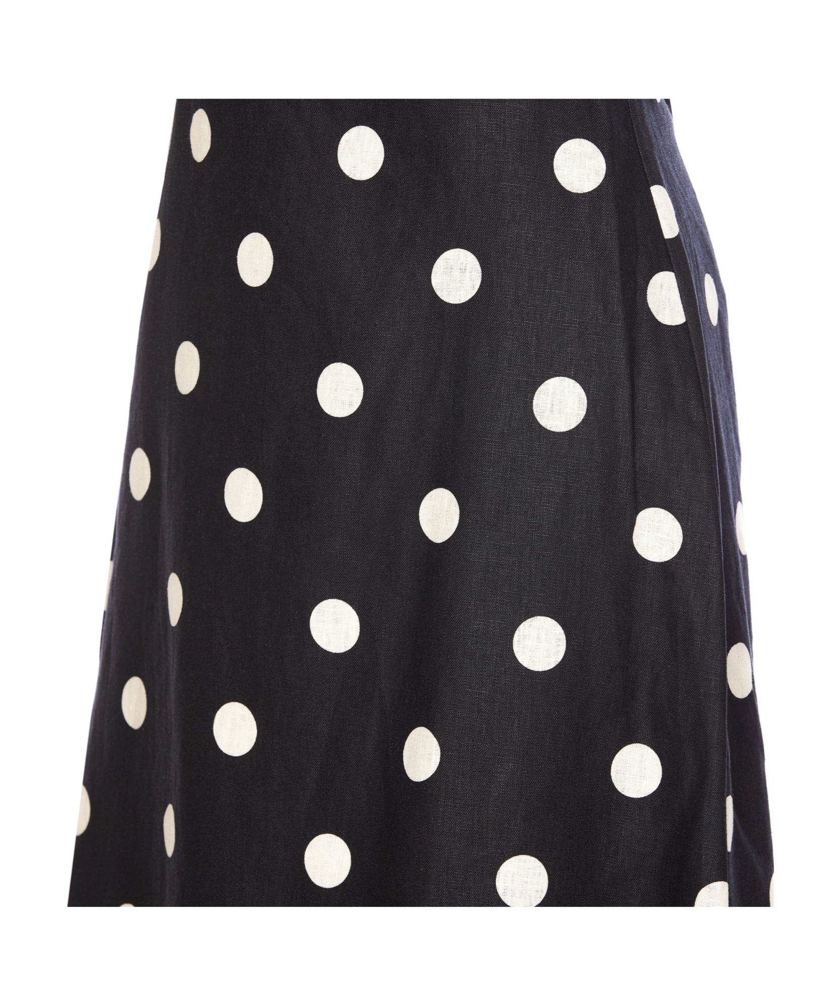 Shop Zimmermann Polka-dot Tied Midi Dress In Black