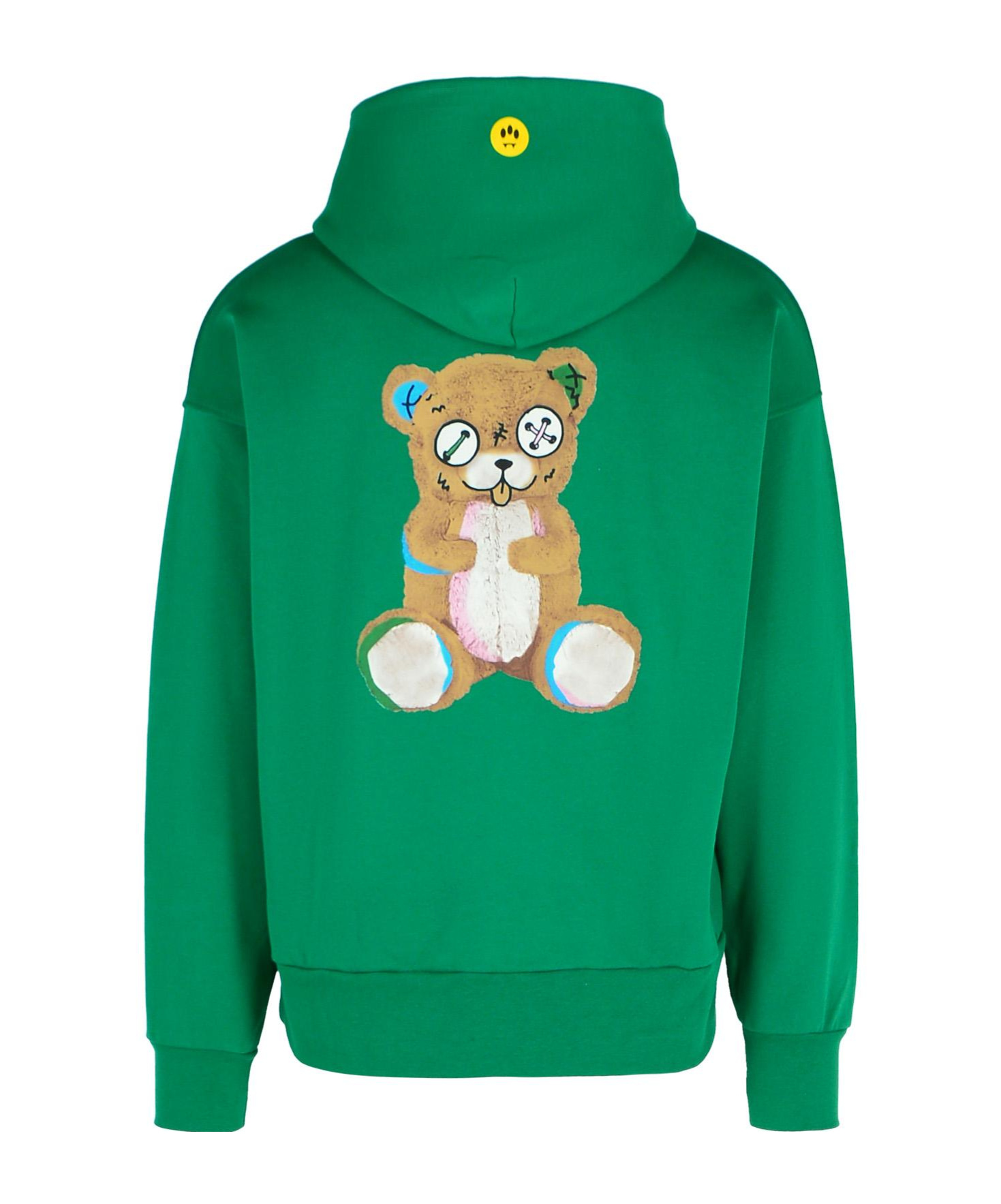 Barrow Hooded Long-sleeved Hoodie In Green