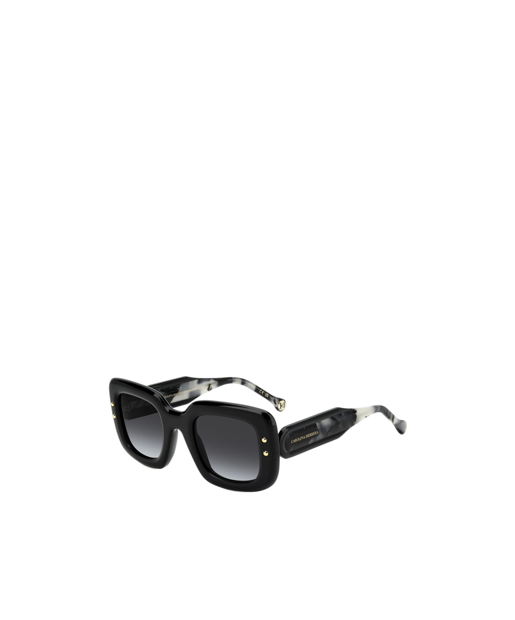 Carolina Herrera 49mm Small Gradient Rectangular Sunglasses
