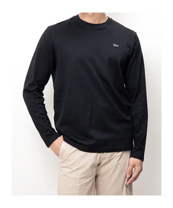 PAUL & SHARK LOGO DETAIL T-SHIRT