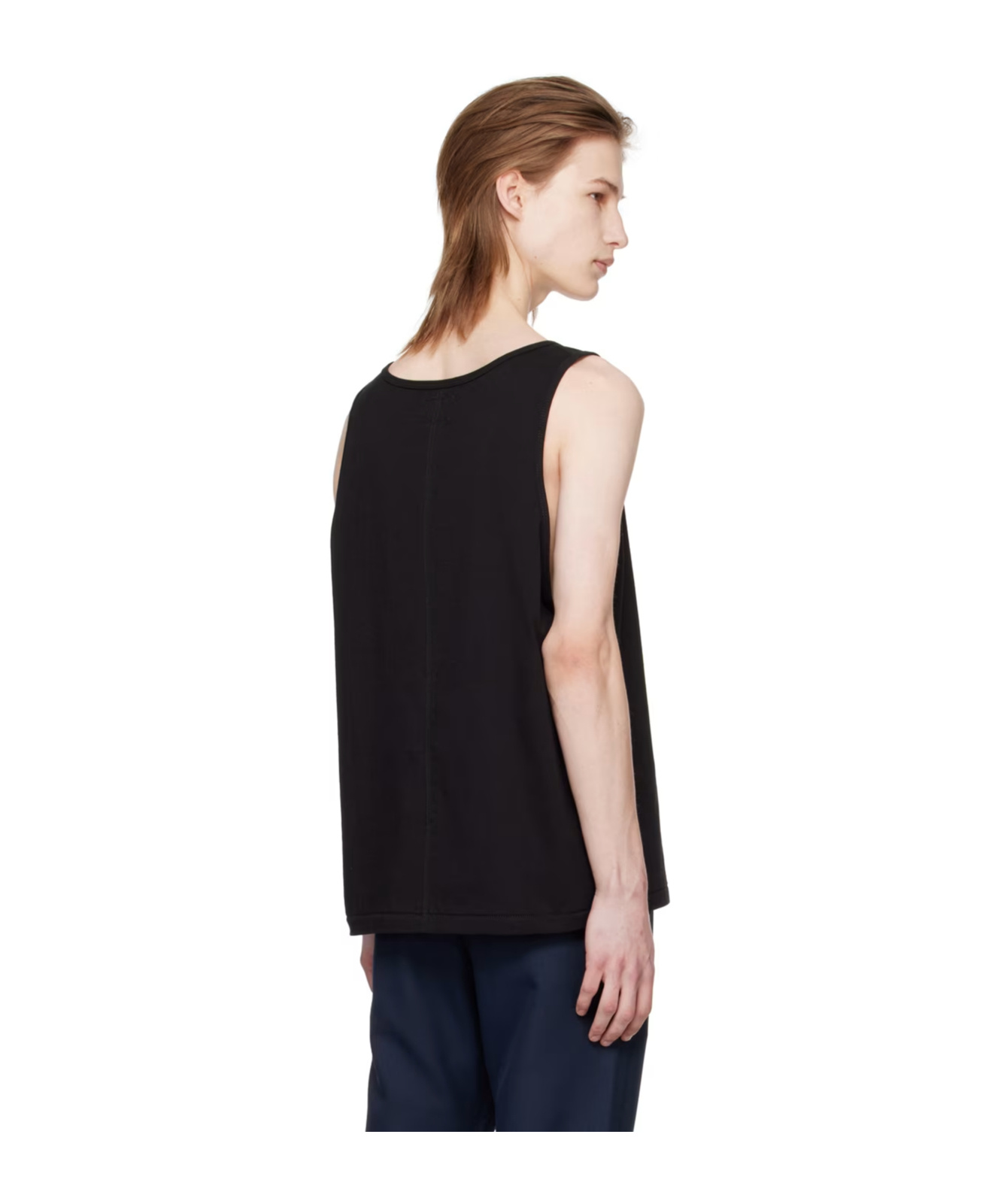 Rhude Logo Embroidered Vest In Black
