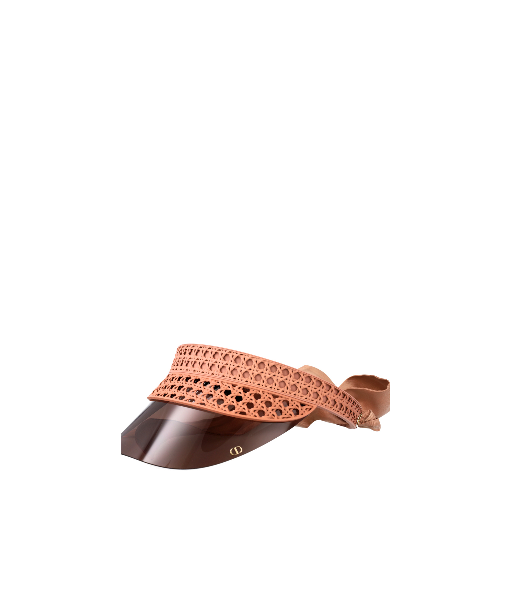 Dior Logo Sun Hat In Brown