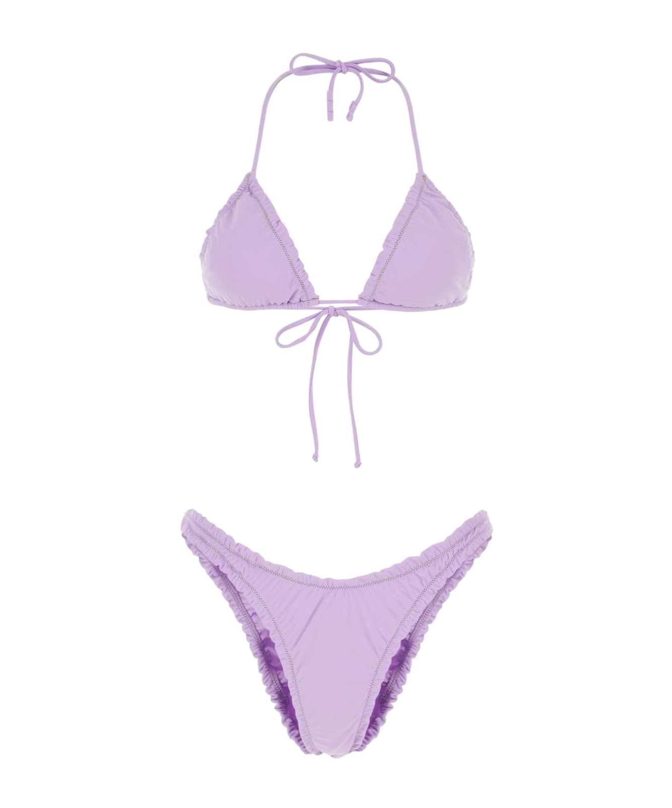 Reina Olga Lilac Stretch Nylon Bikini In Purple