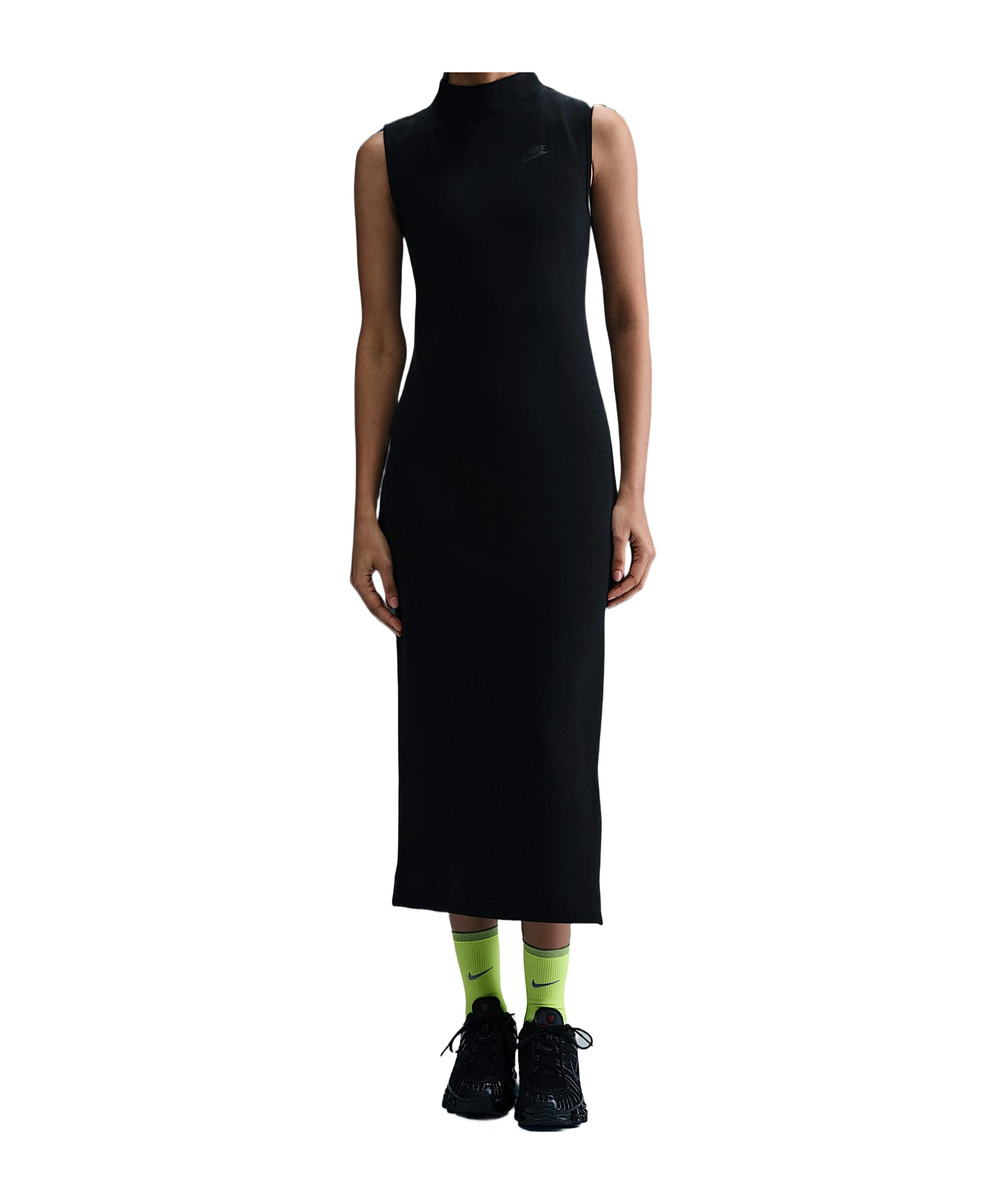 Nike Logo-print Sleeveless Maxi Dress