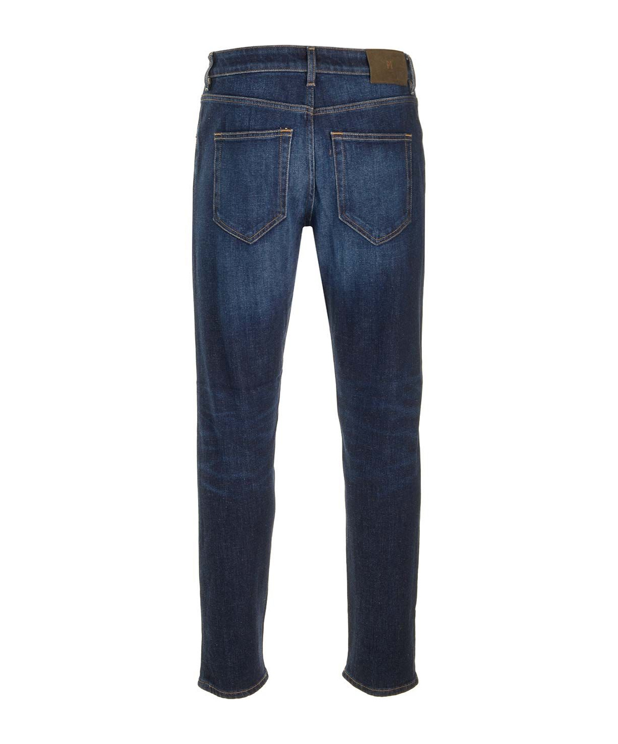 Pt Torino Mid-rise Slim-fit Jeans In Blue
