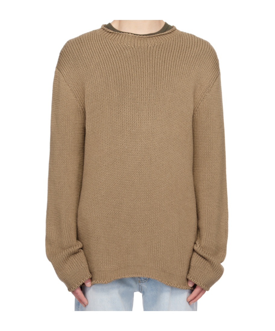 The Row Anteo Long-sleeve Jumper In Brown