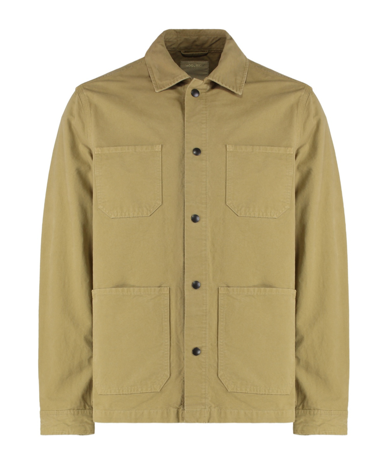 WOOLRICH WOOLRICH GARMENT-DYED OVERSHIRT