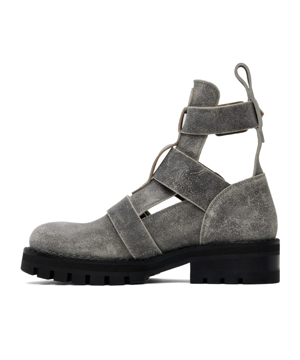 Vivienne Westwood Gray Rome Boots