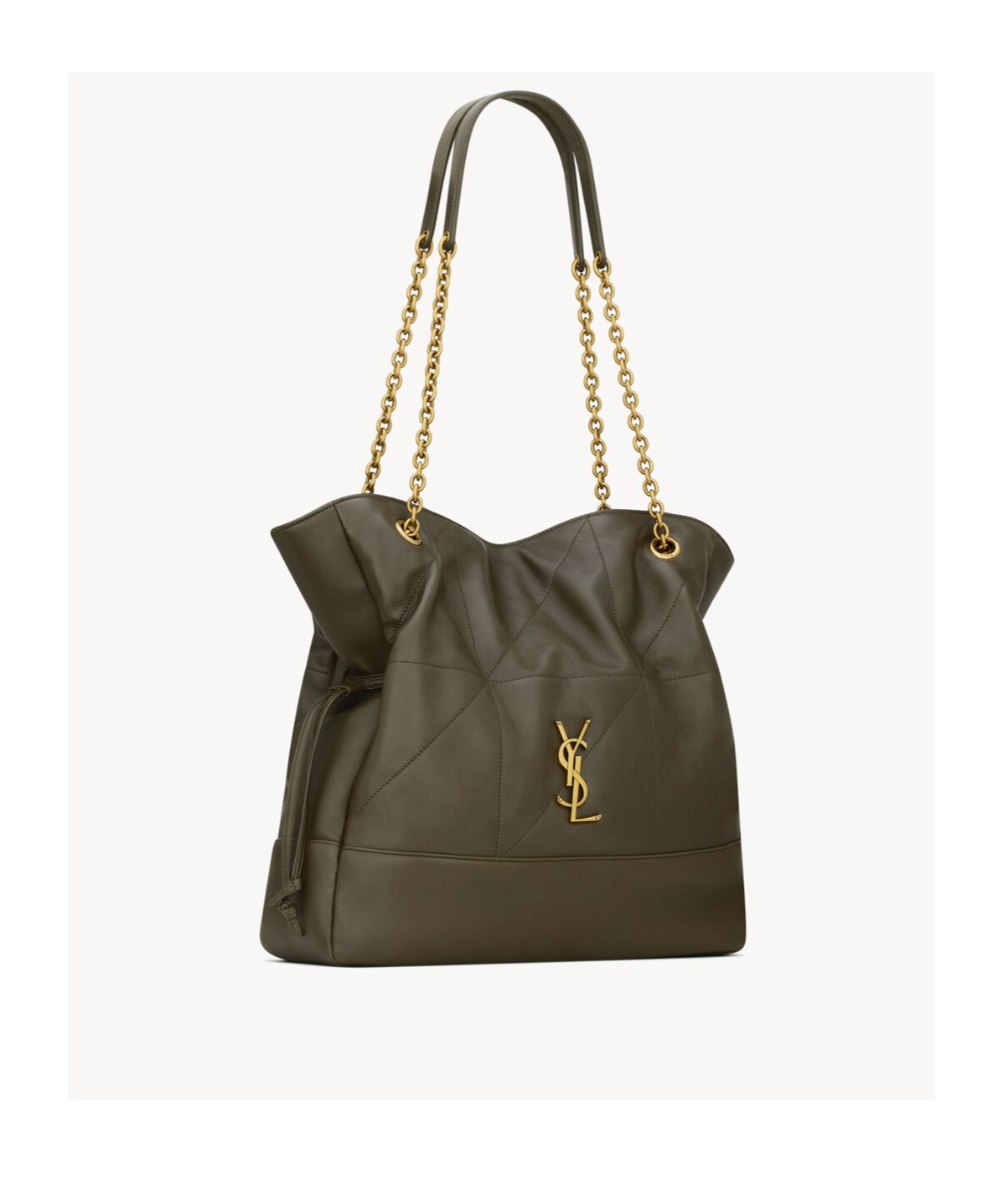 Saint Laurent Lambskin Jamie 4.3 Shoulder Bag In Green