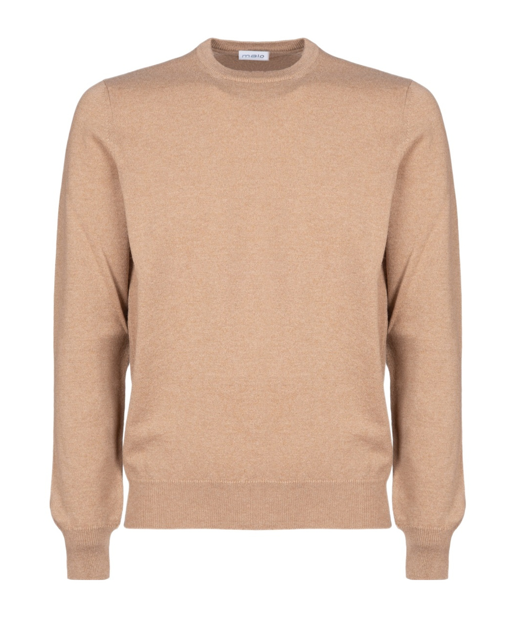Malo Round Neck Sweater In Nude