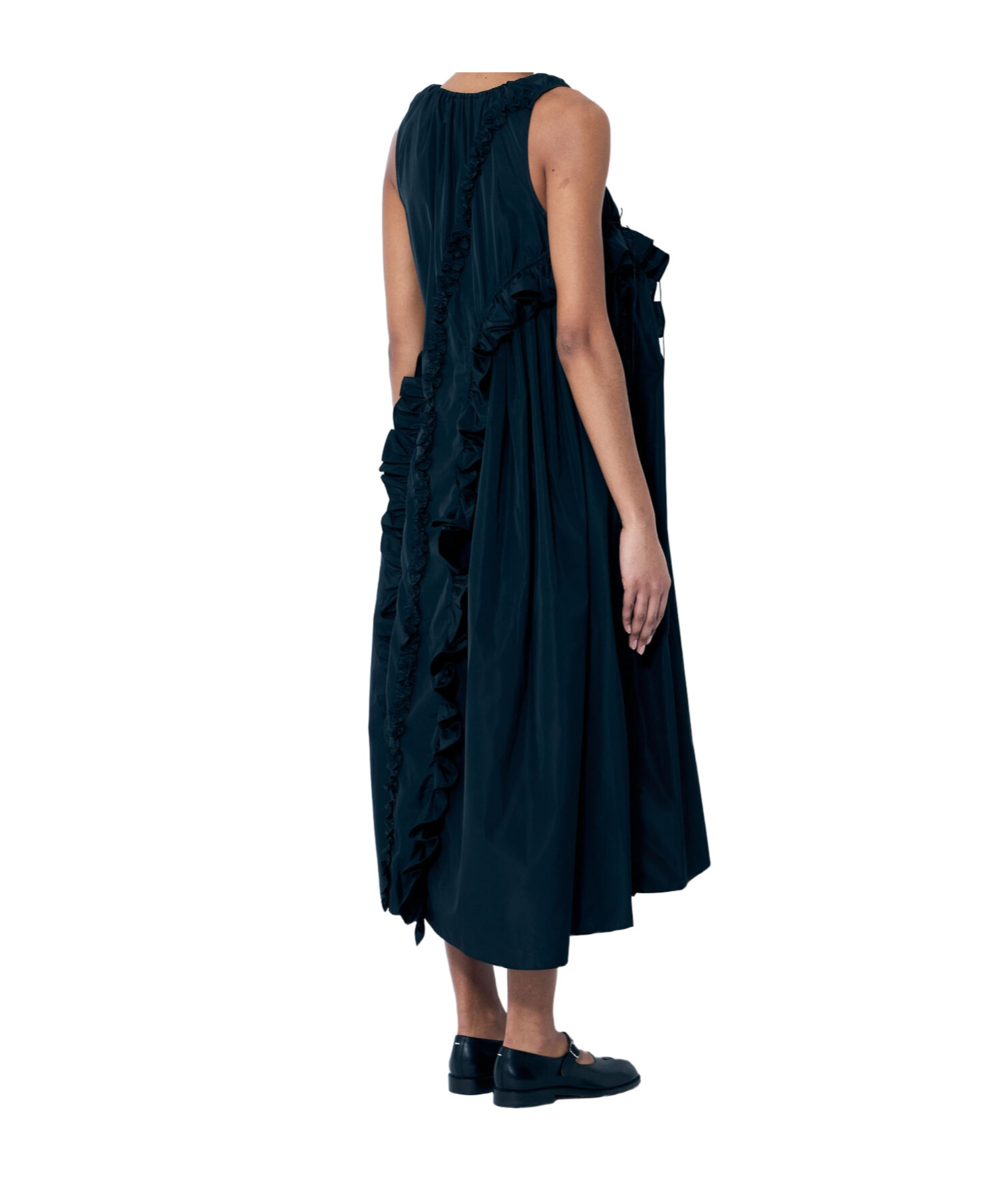 Cecilie�bahnsen Opal Midi Dress In Black