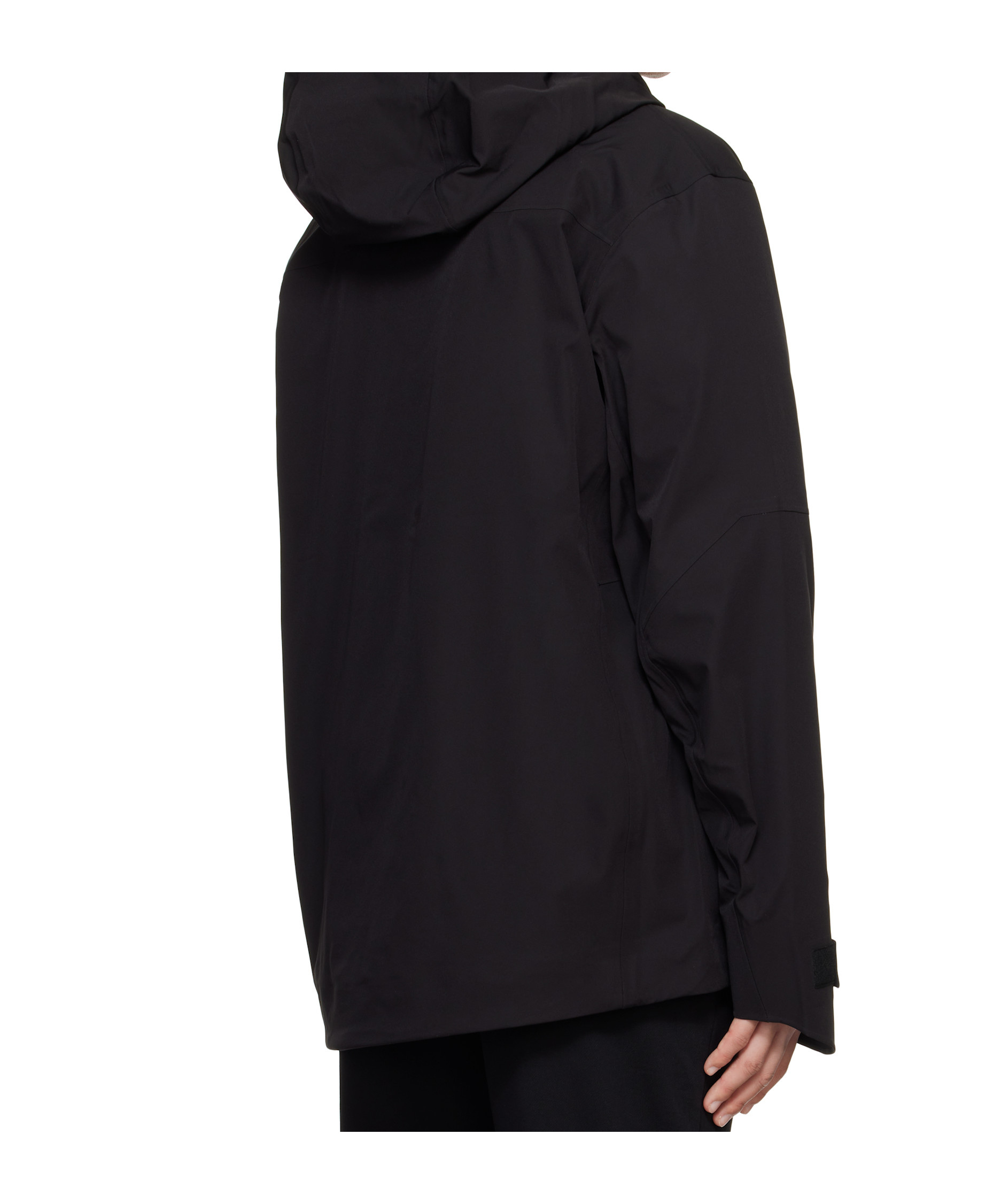 Shop Canada Goose Rupert Rain Jacket In Black