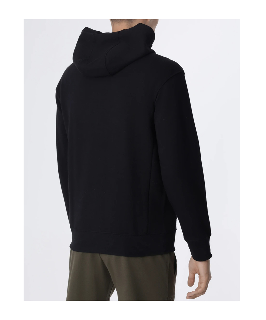 Paul & Shark Logo-print Hoodie In Black