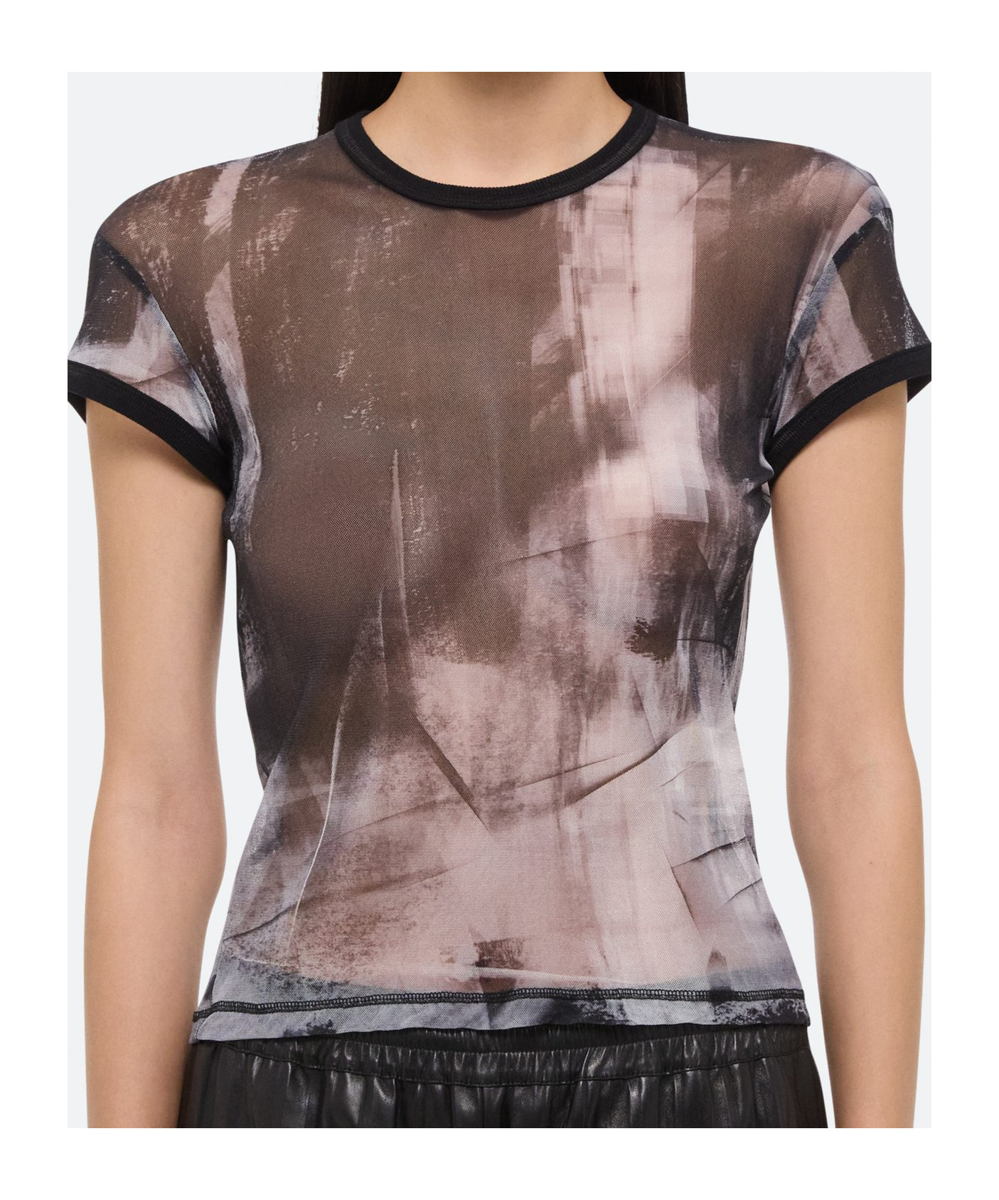Shop Helmut Lang Slim-fit Tee