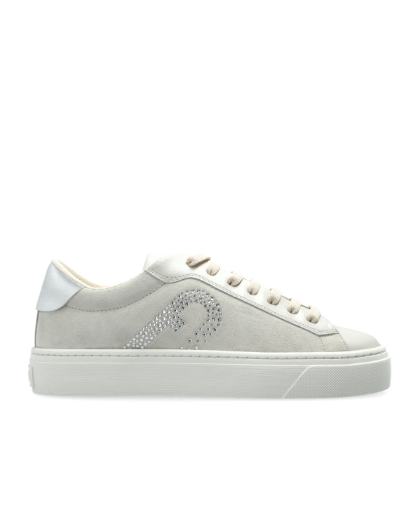 Furla Round Head Low-cut Casual Shoes In Gray