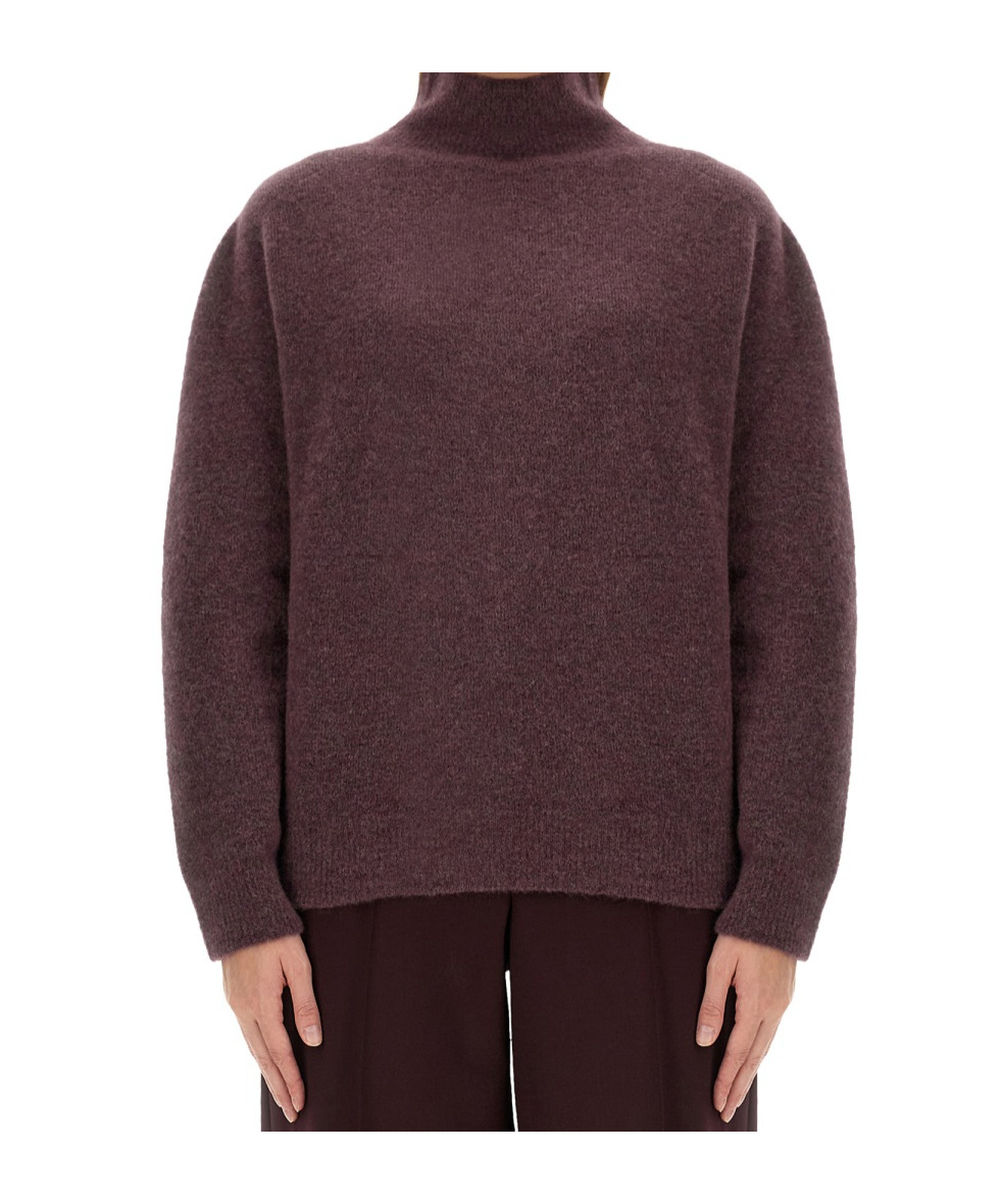 Alysi Turtleneck Shirt In Red