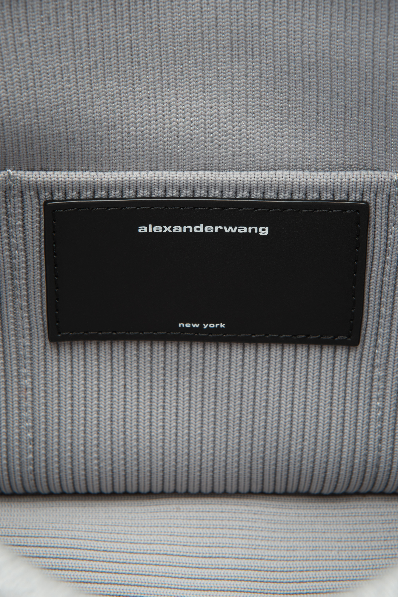 Alexander Wang Small Ryan Drawstring Bag In Gray