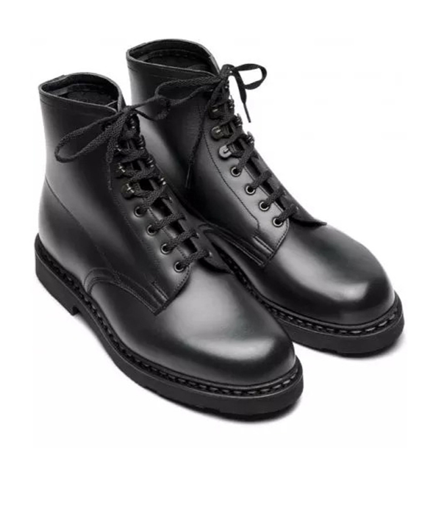 Paraboot Lace-up Ankle Boots In Black