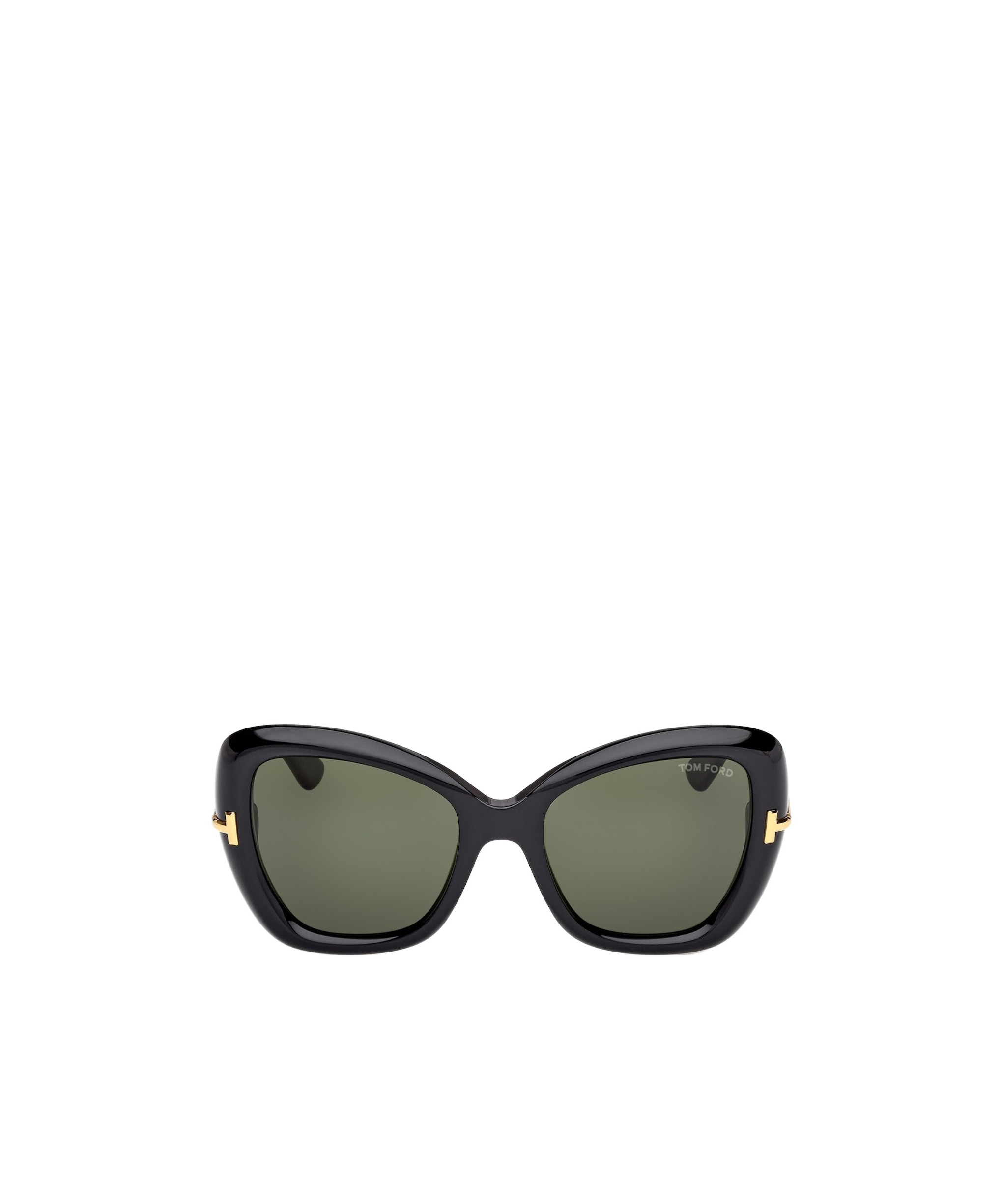 Tom Ford Icon Acetate Butterfly Sunglasses In Black