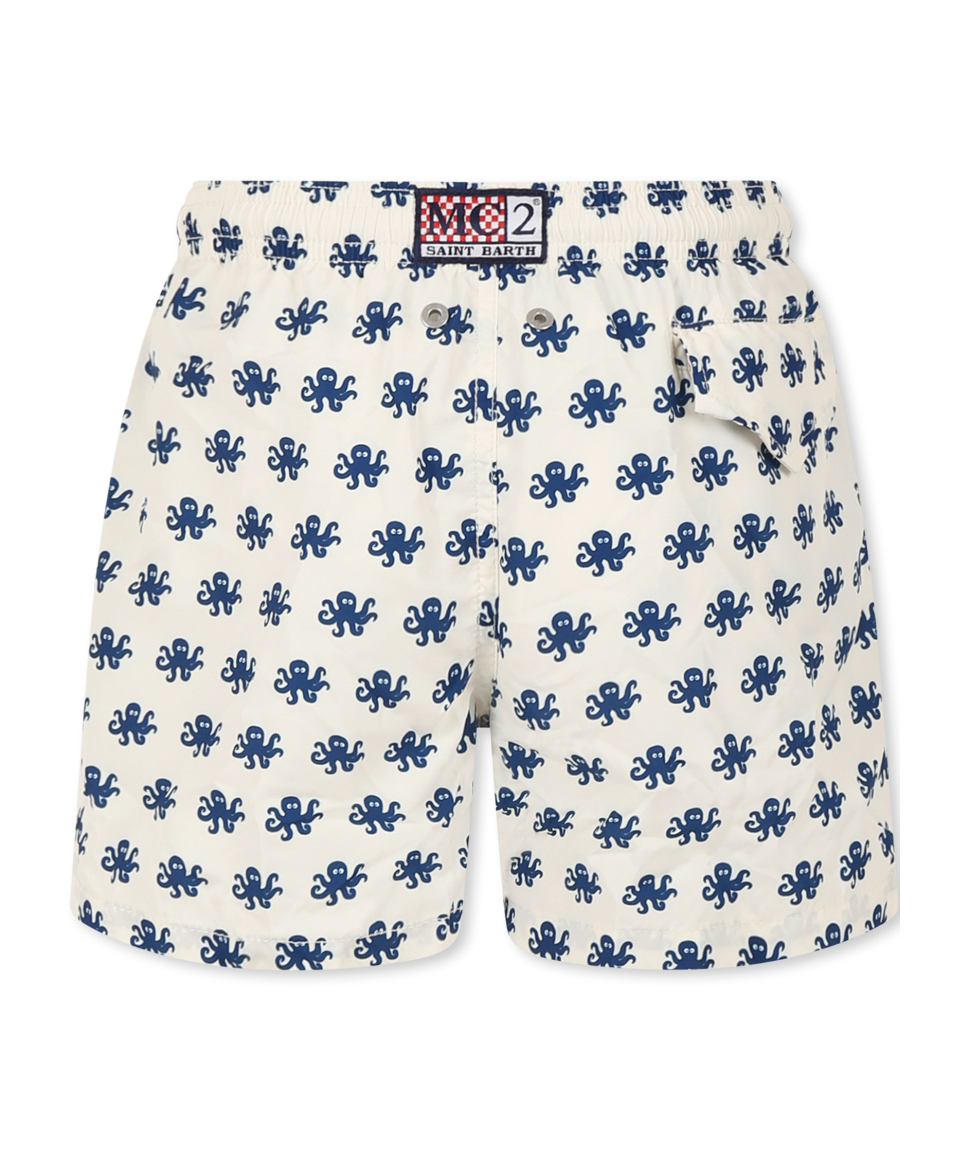 MC2 SAINT BARTH ELASTIC WAIST SWIMMING TRUNKS