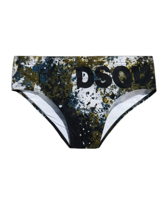 DSQUARED2 ELASTIC WAIST SWIMMING TRUNKS