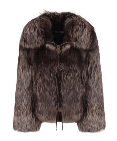 Tom Ford Long Sleeve Jacket In Brown