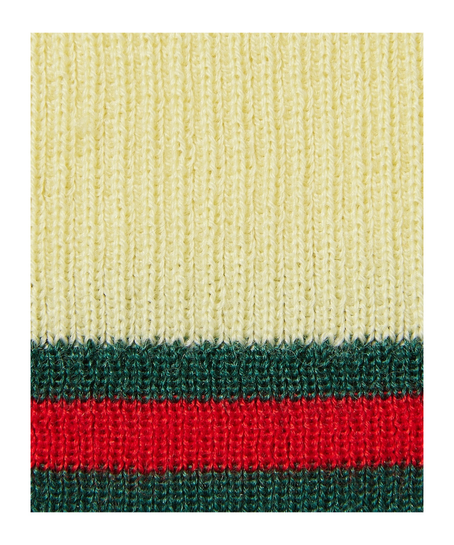 Gucci High-neck Sweater In Yellow