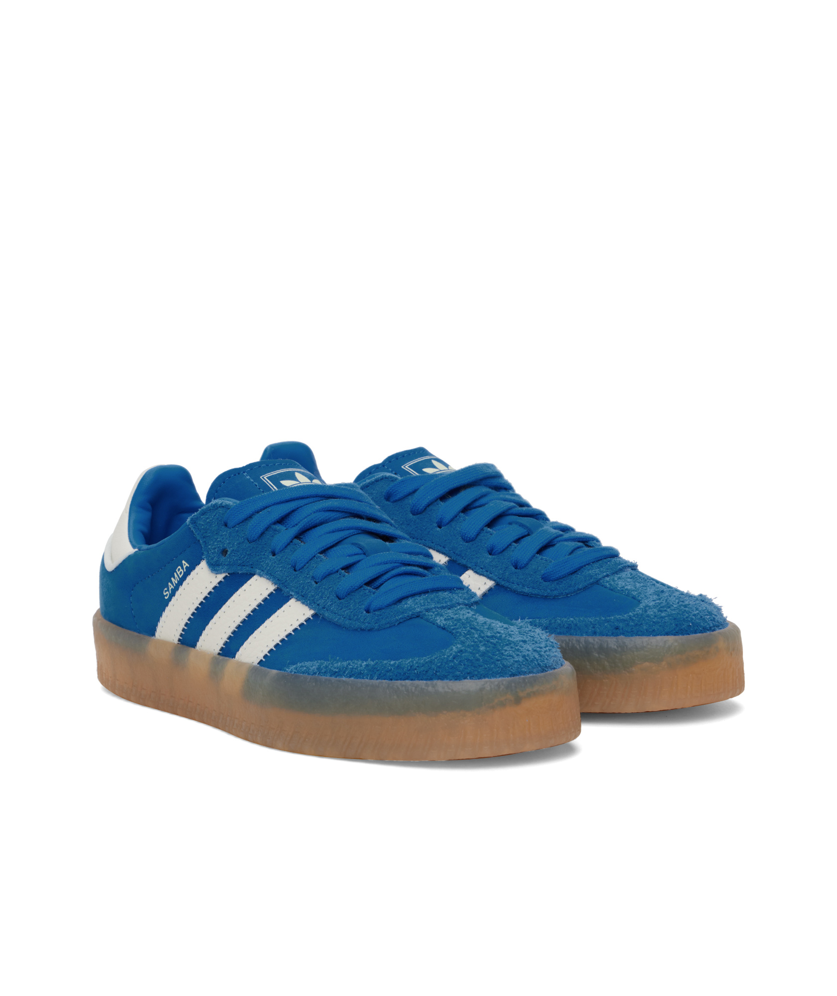 Adidas Originals Adidas Gazelle Indoor Sneakers In Bright Royal/off White/gum