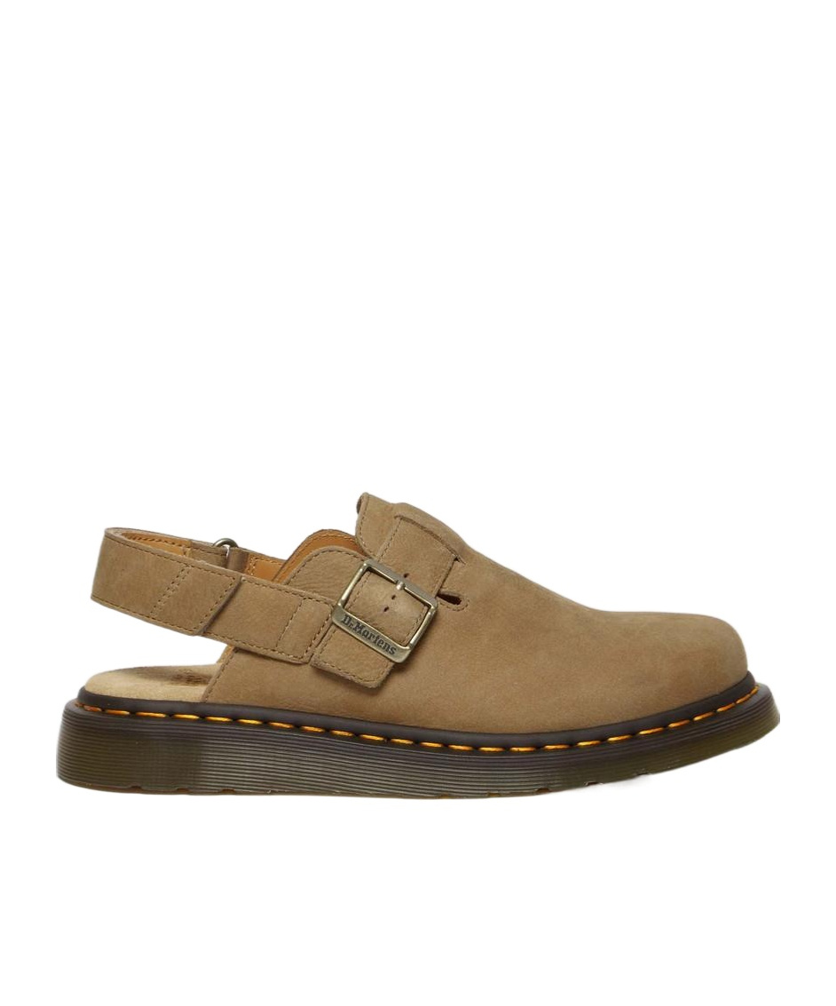 Dr. Martens' Round-head Casual Shoes In Green