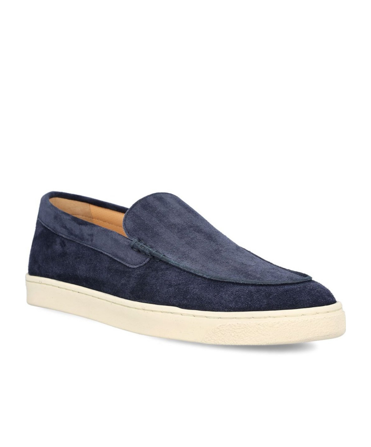 Brunello Cucinelli Round Toe Slip-on Loafers In Black