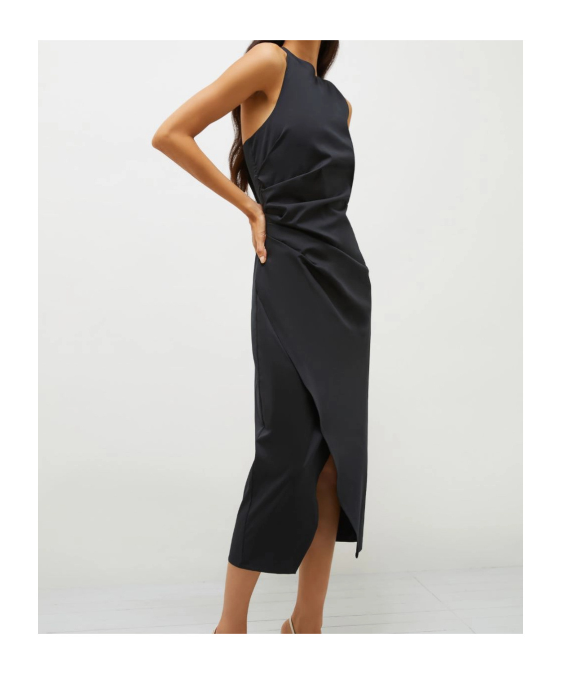 Shop Marella Envers Satin Dress