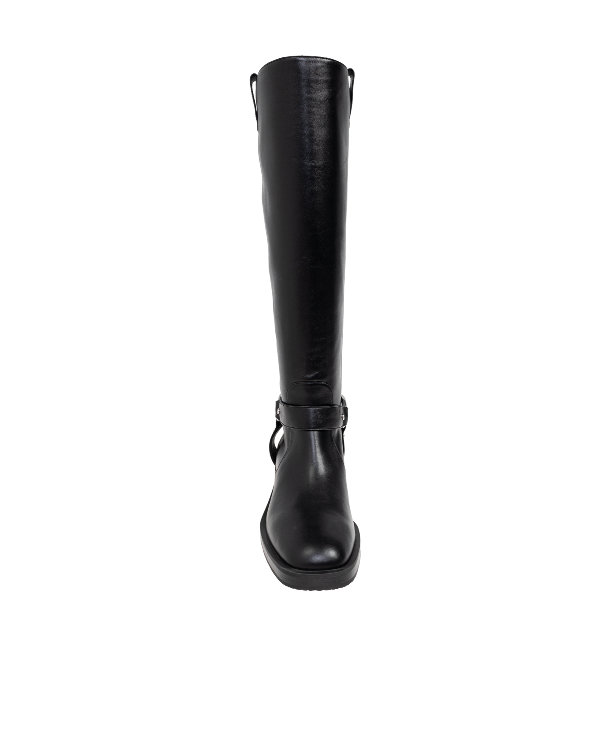 Stuart Weitzman Biker Jax Knee-high In Black
